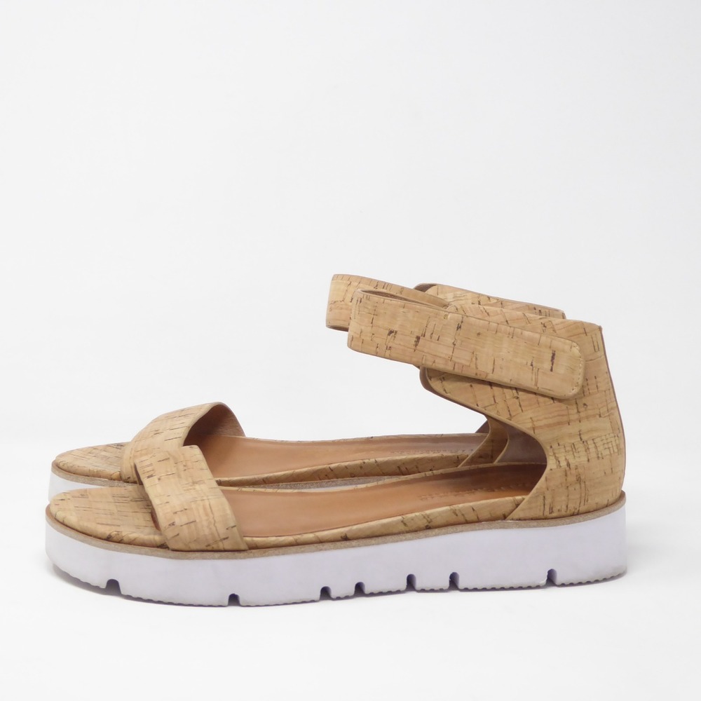 Gentle Souls Women Sandals Tan Cork Lavern Easy Strap 10 - Picture 4 of 9